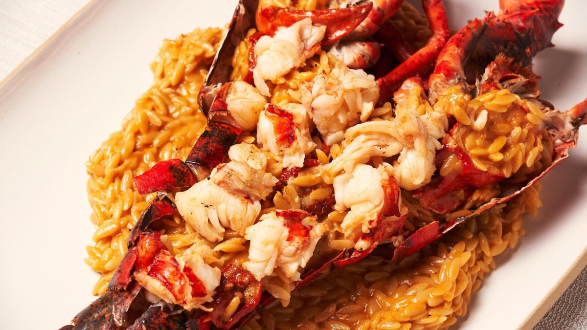Arroz cremoso con bogavante