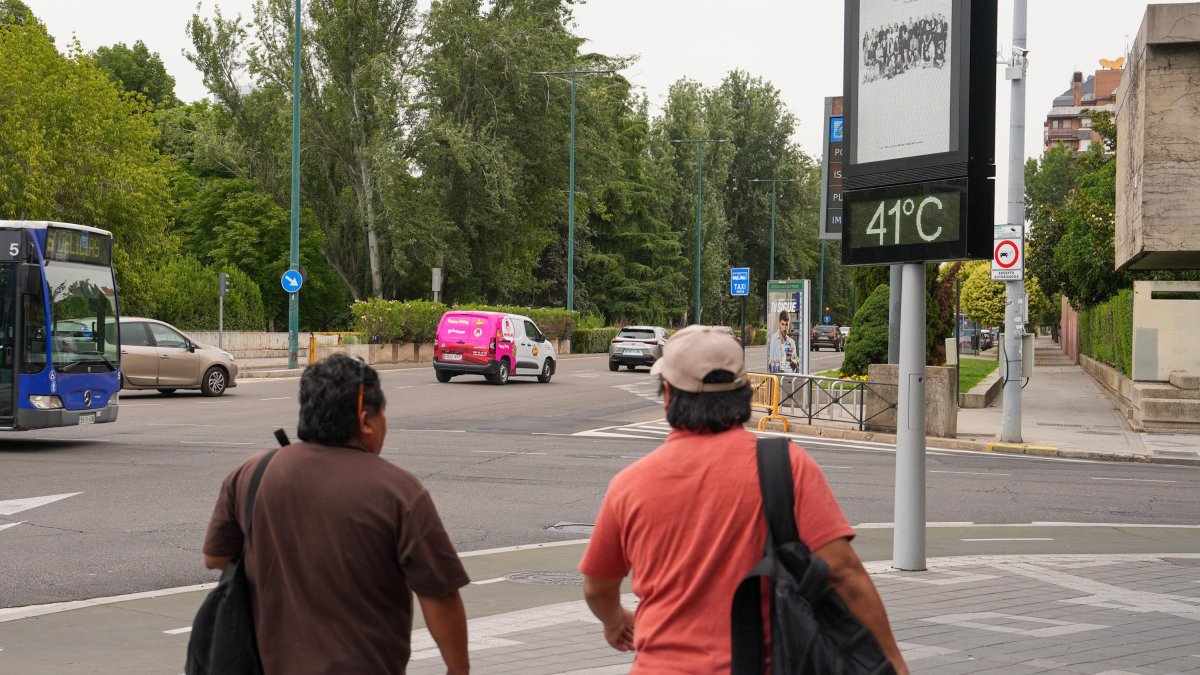 Ola de calor en Valladolid