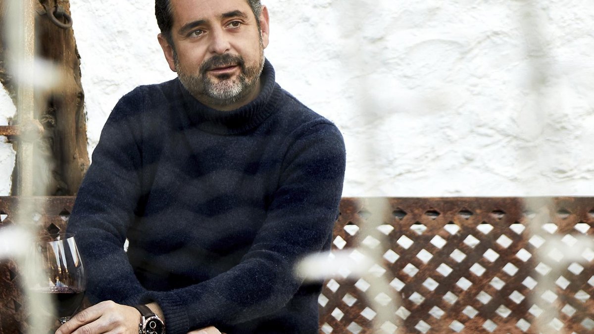 Iván Sanz Cid, en una imagen de archivo en la bodega de Dehesa de los Canónigos.