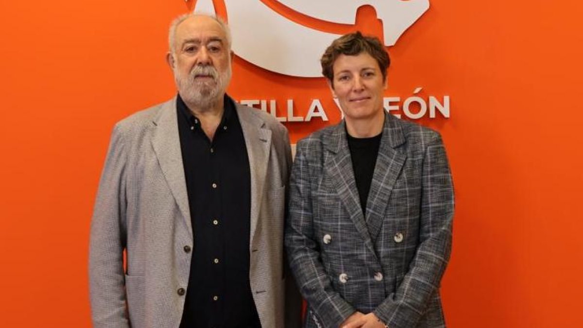 Óscar Castañeda y Elisa Aguilar.