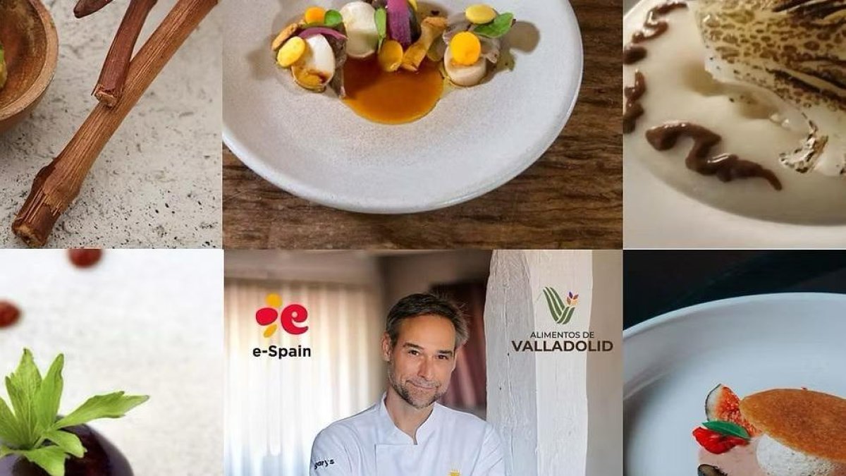 Platos elaborados con productos de la provincia de Valladolid.