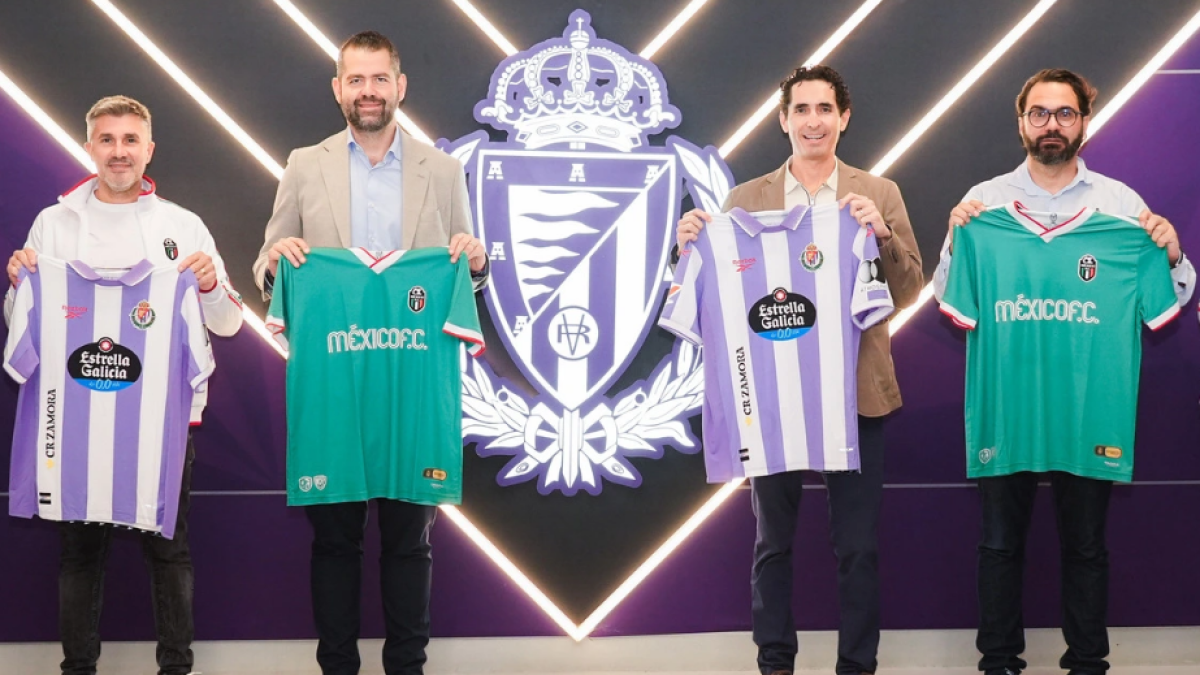 Convenio del Real Valladolid con el México F.C.
