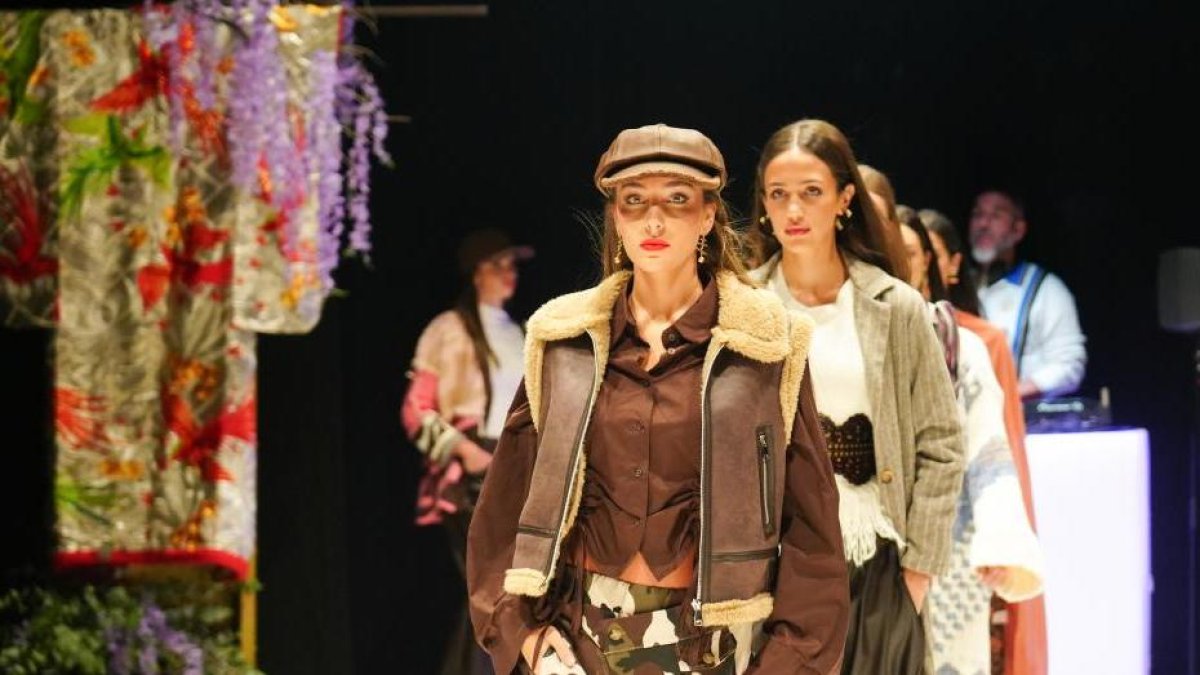 Un momento de la gala de la moda en el Lava.
