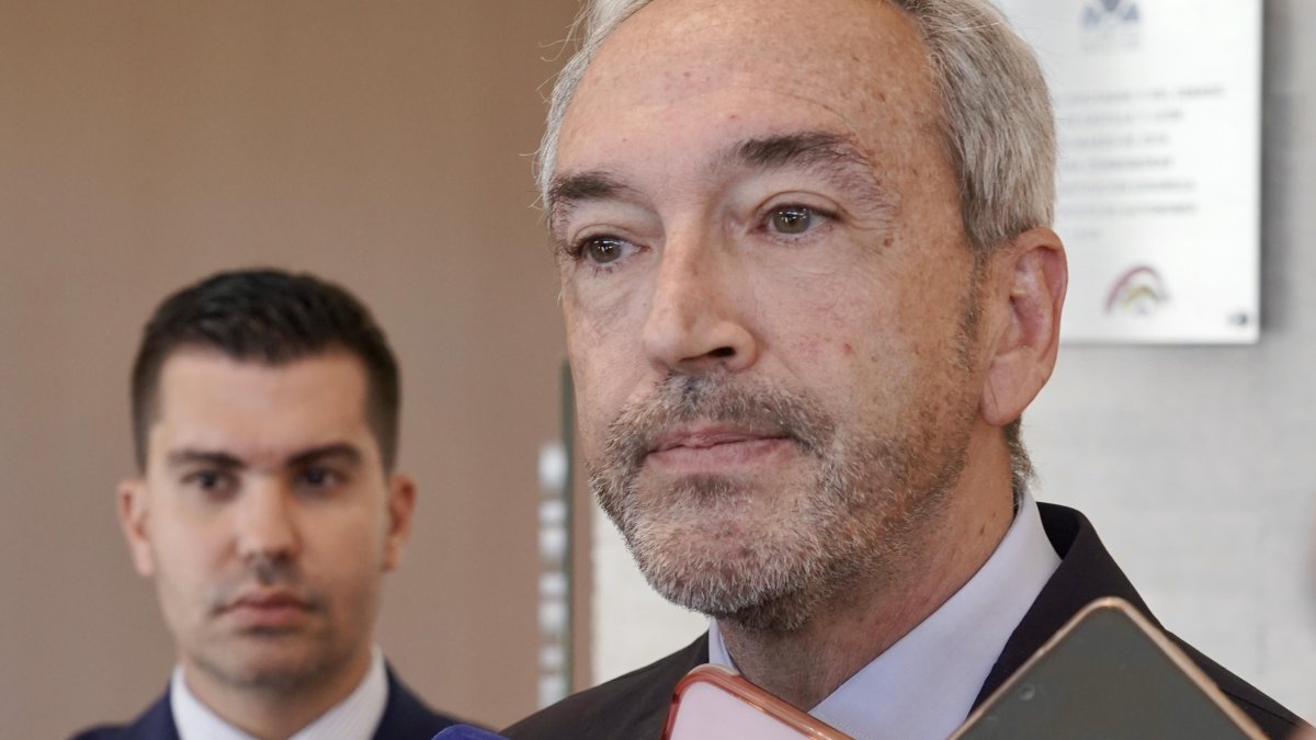 El consejero de Cultura, Turismo y Deporte José Alberto Díaz Pico.