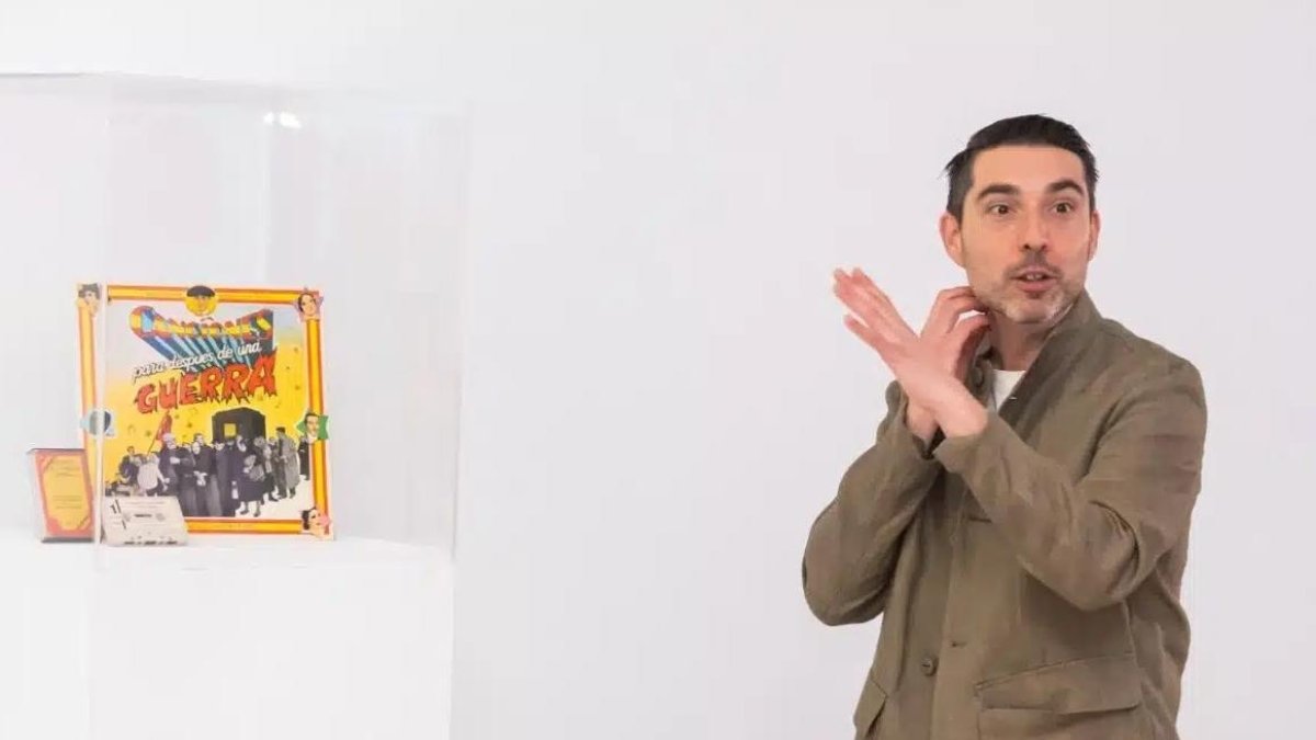 Javier H. Estrada, esta mañana, en el MPH