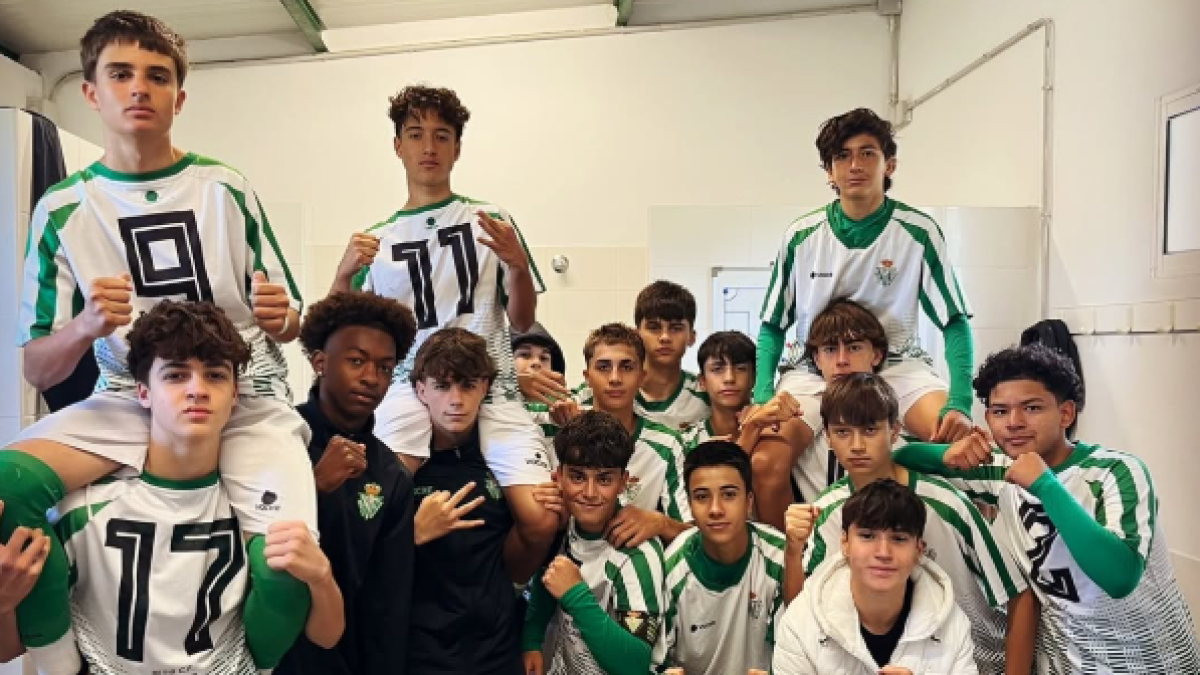 Imagen de uno de los equipos del Betis CF Valladolid.