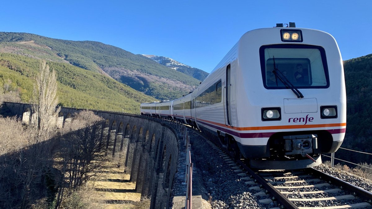 Un tren de Renfe.