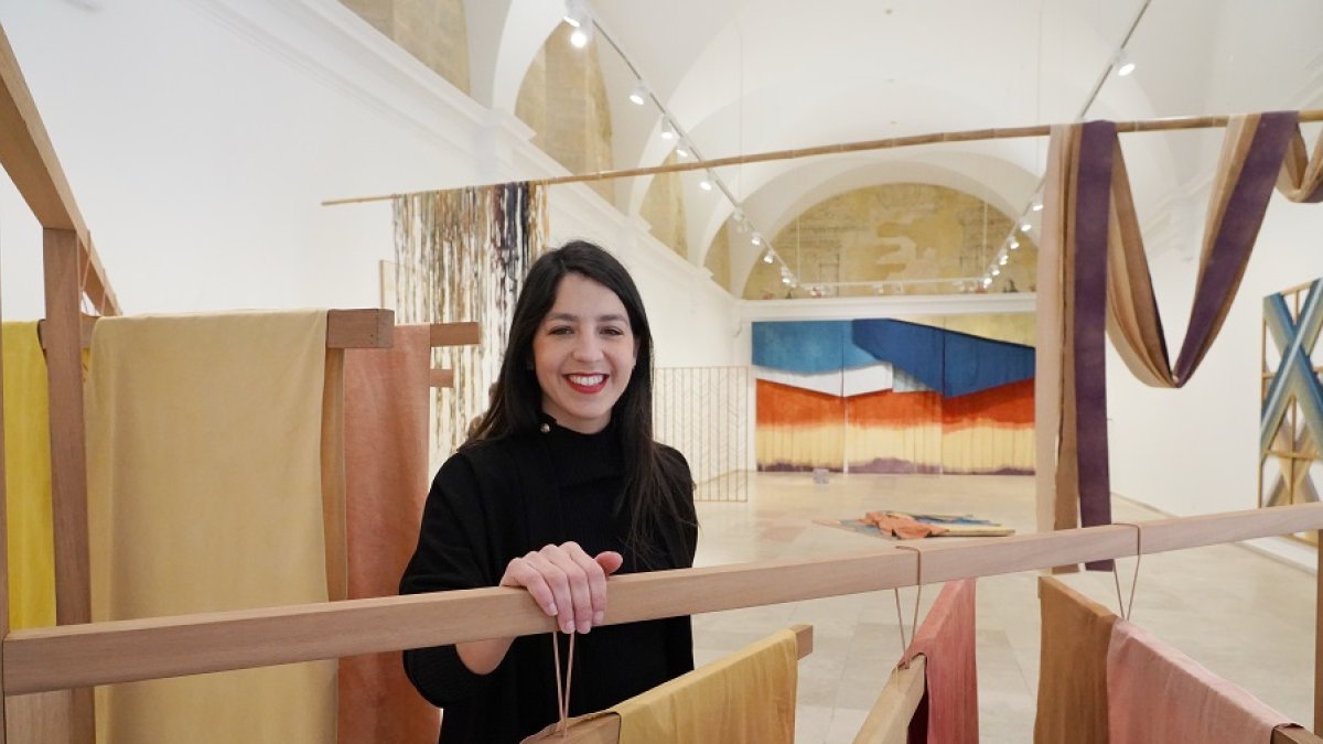 Belén Rodríguez, hoy, en el Patio Herreriano. | M. CHACÓN - ICAL