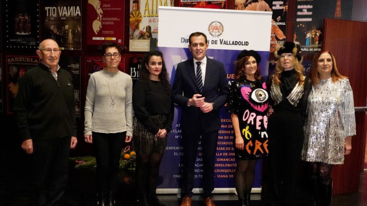 Gala de entrega de premios de la 40ª Muestra de Teatro de la Diputación de Valladolid, en el Teatro Zorrilla. ICAL