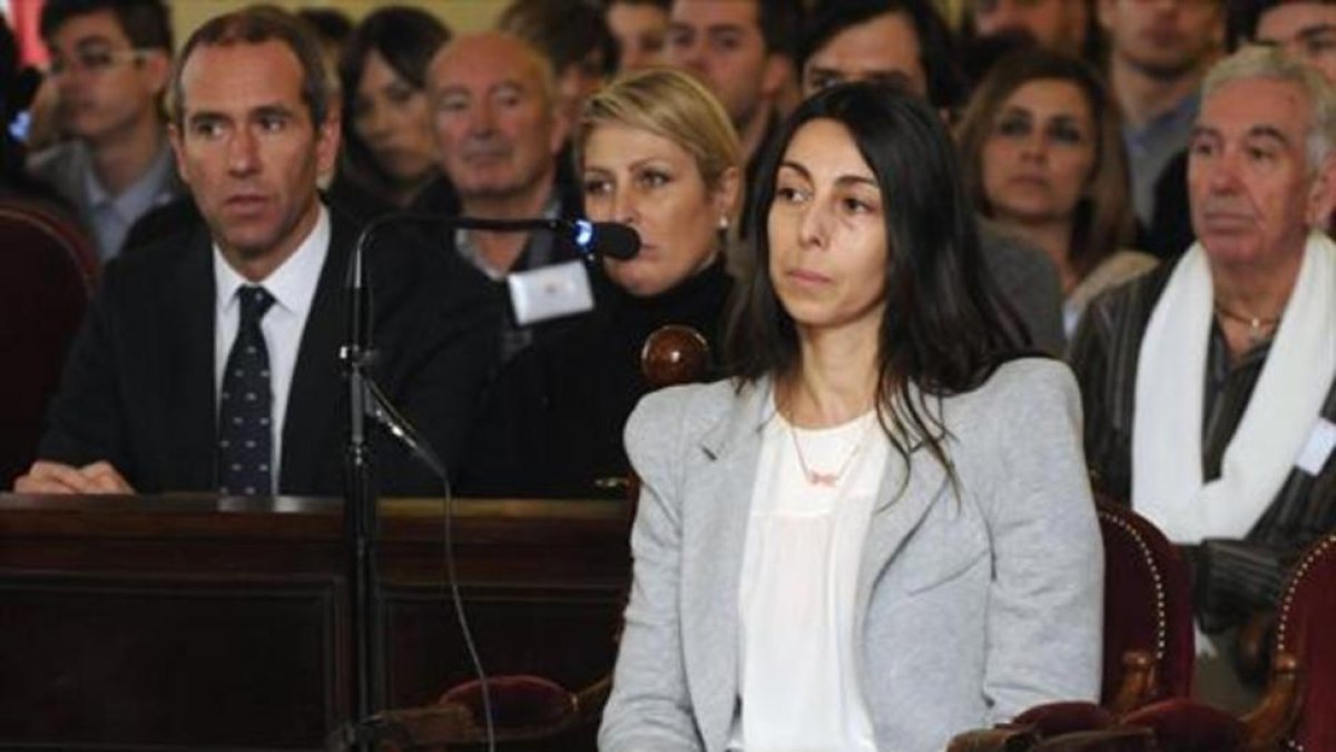 Raquel Gago declara durante el juicio, el 20 de enero pasado.-EFE