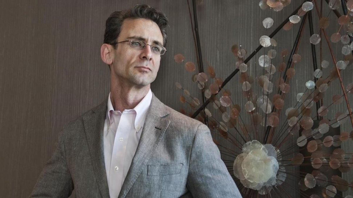 El escritor norteamericano Chuck Palahniuk-FERRAN SENDRA