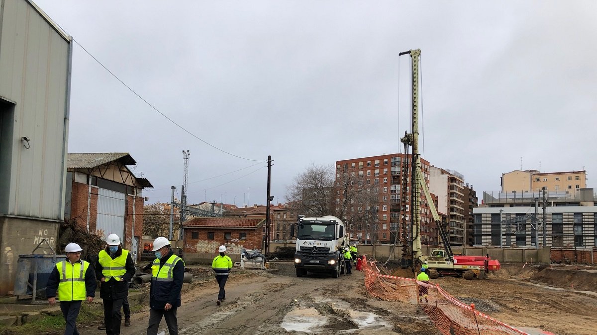 Obras del nuevo paso de Labradores y Panaderos.- ICAL