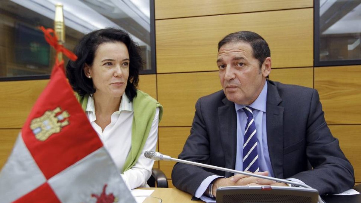 El consejero de Sanidad, Antonio María Sáez, asiste al pleno del Consejo Interterritorial del Sistema Nacional de Salud presidido por la ministra Ana Mato-Ical
