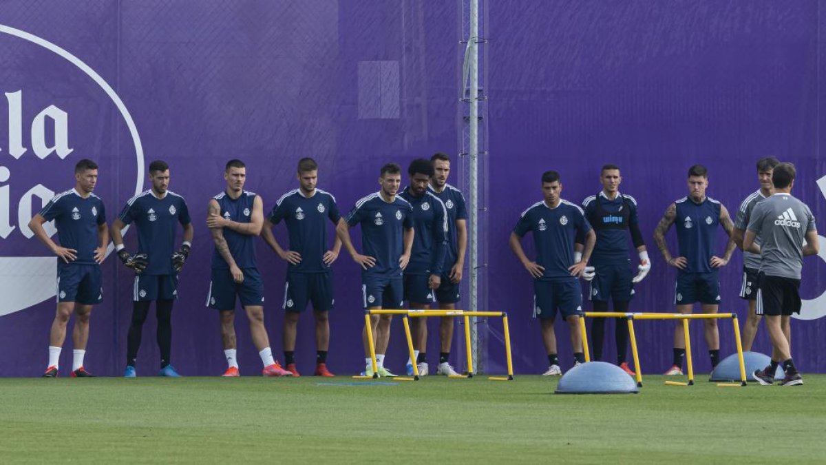 VALLADOLID, 03/09/21. PHOTOGENIC. ENTRENAMIENTO DEL REAL VALLADOLID
