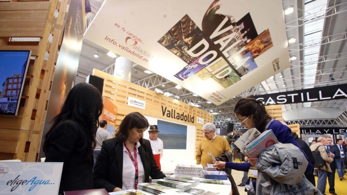 Expositor de Valladolid en la Feria de Turismo de Interior, Intur-Ical