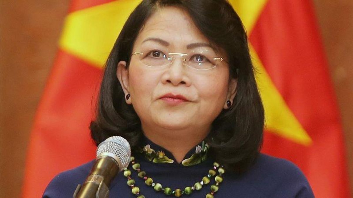 Dang Thi Ngoc Thinh, nueva presidenta interina de Vietnam.-LUONG THAI LINH (EFE)