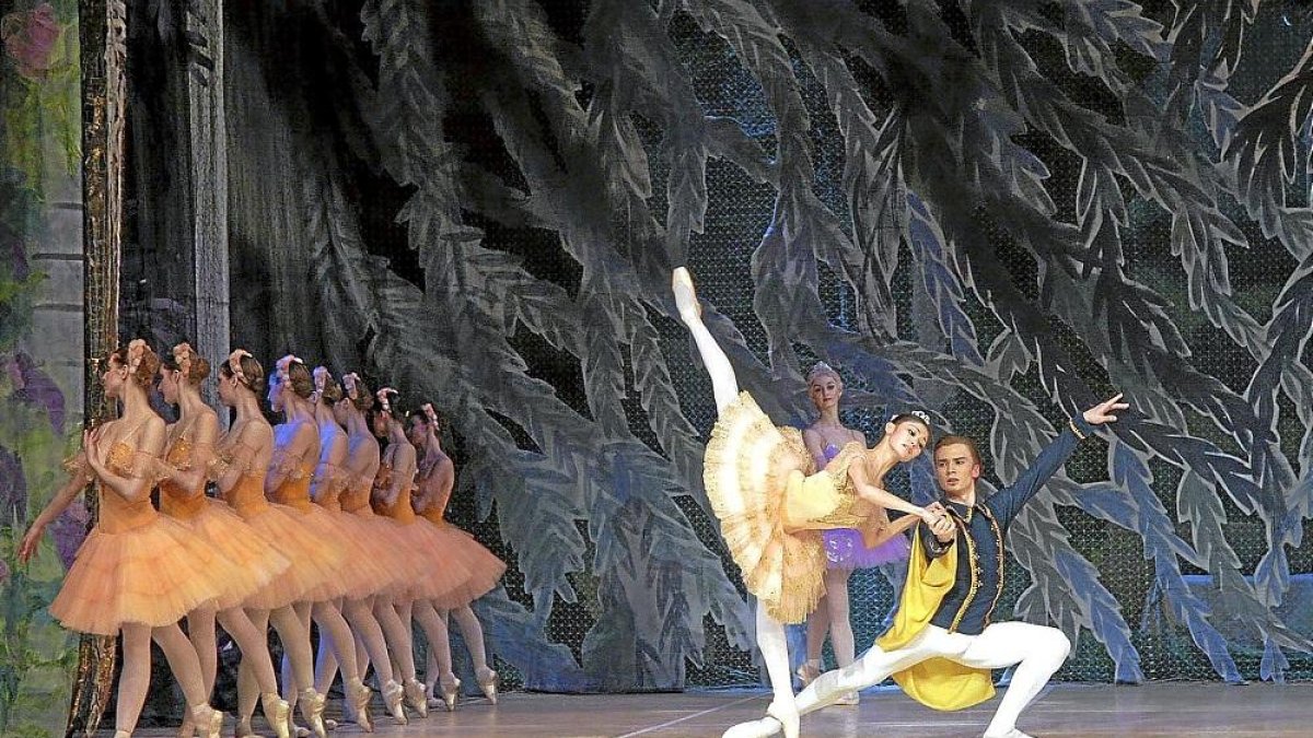 El Ballet Imperial Ruso en una anterior representación de una adaptación de la obra ‘La Bella Durmiente’.-EL MUNDO