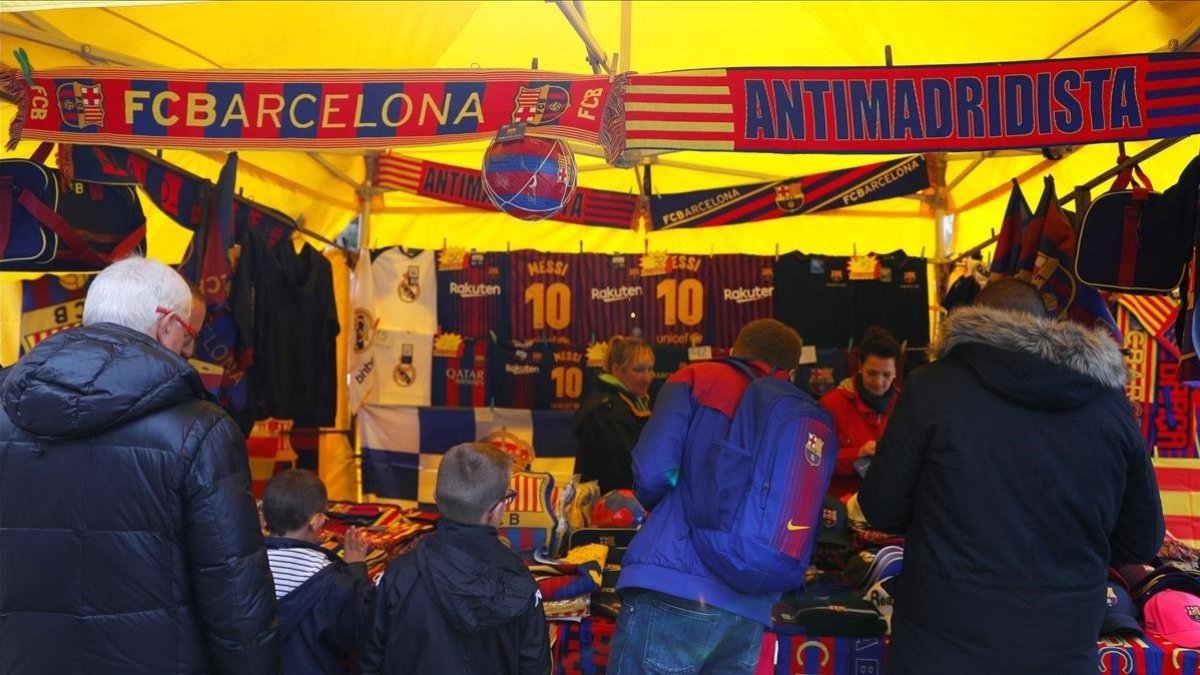 Aledaños del Camp Nou-