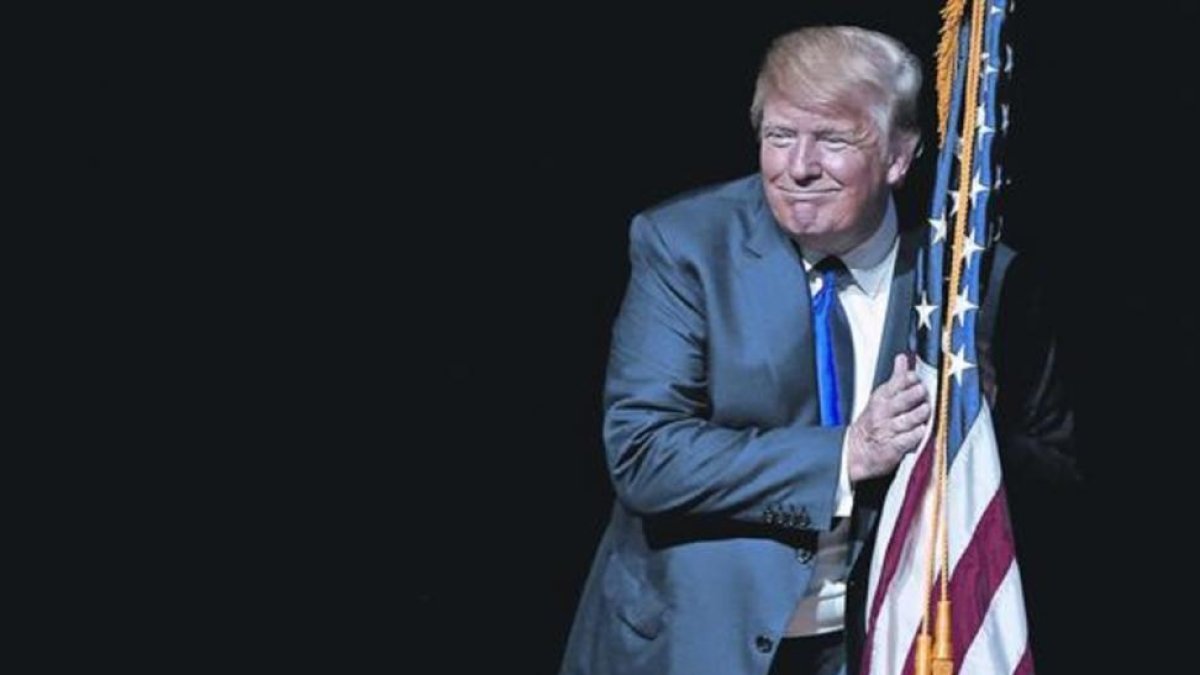 Donald Trump en una foto de archivo.-