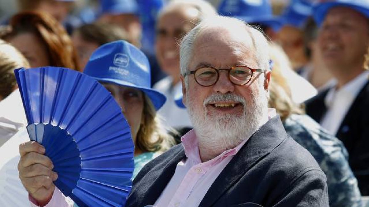 Miguel Arias Cañete en un acto del PP el pasado mes de mayo en Madrid.-Foto: DAVID CASTRO