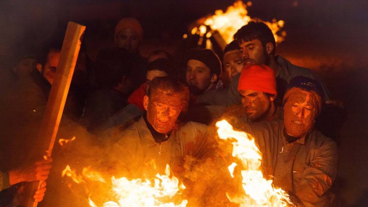 Celebración del Toro Jubilo en Medinaceli (Soria)-Ical