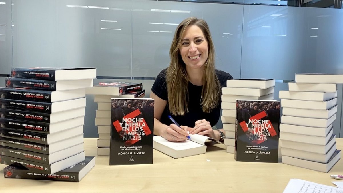 Mónica G. Álvarez, autora de 'Noche y niebla en los campos nazis'.- ICAL