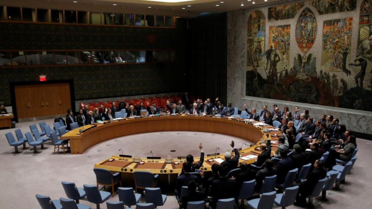 Consejo de Seguridad de la ONU en la votación sobre Siria.-ANDREW KELLY / REUTERS