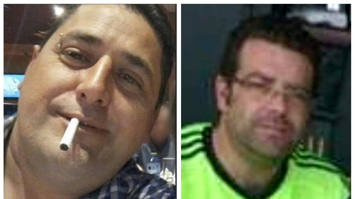A la izquierda, el presunto asesino Pablo A. S., alias 'El Chiqui', a la derecha la víctima Dionisio Alonso. E.M.