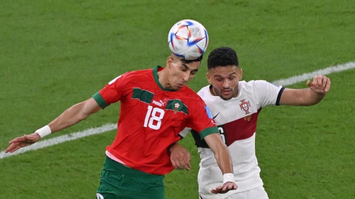 El Yamiq y Gonçalo Ramos.