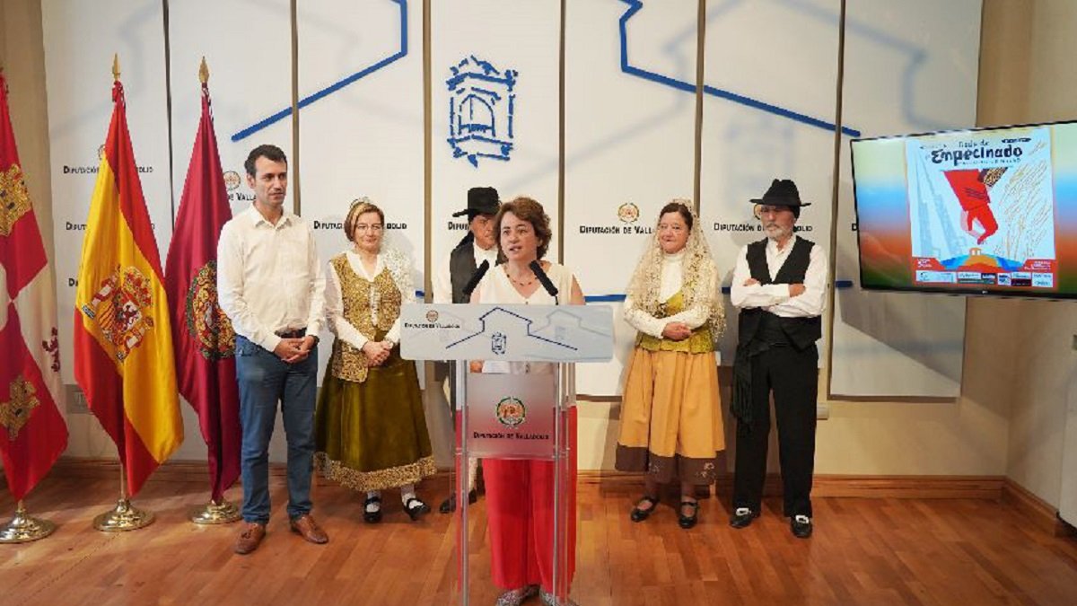 La Diputación de Valladolid presenta la recreación histórica de ‘La boda del Empecinado’ .-ICAL