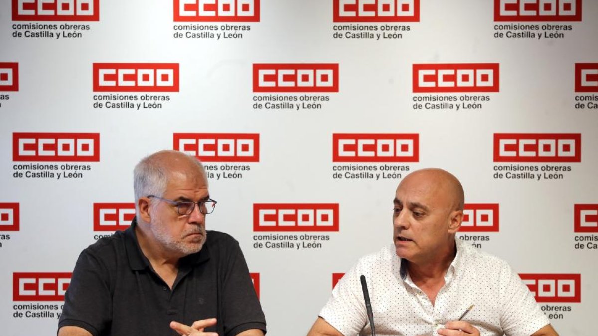 Fernando Fraile Sanz (derecha) junto a Carlos Castedo Garví.-ICAL