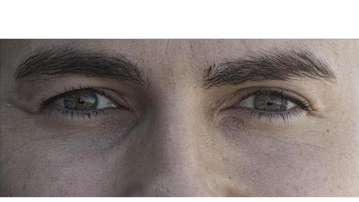 La mirada de Jorge Lorenzo, en Phillip Island.-MIRCO LAZZARI