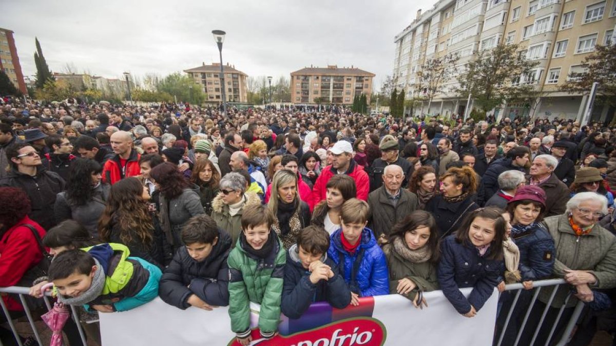 Concentración de los trabajadores de Campofrío en el lugar donde nació este grupo agrolimentario bajo el lema 'Que nadie ni nada nos cambie nuestra manera de vivir'-Ical