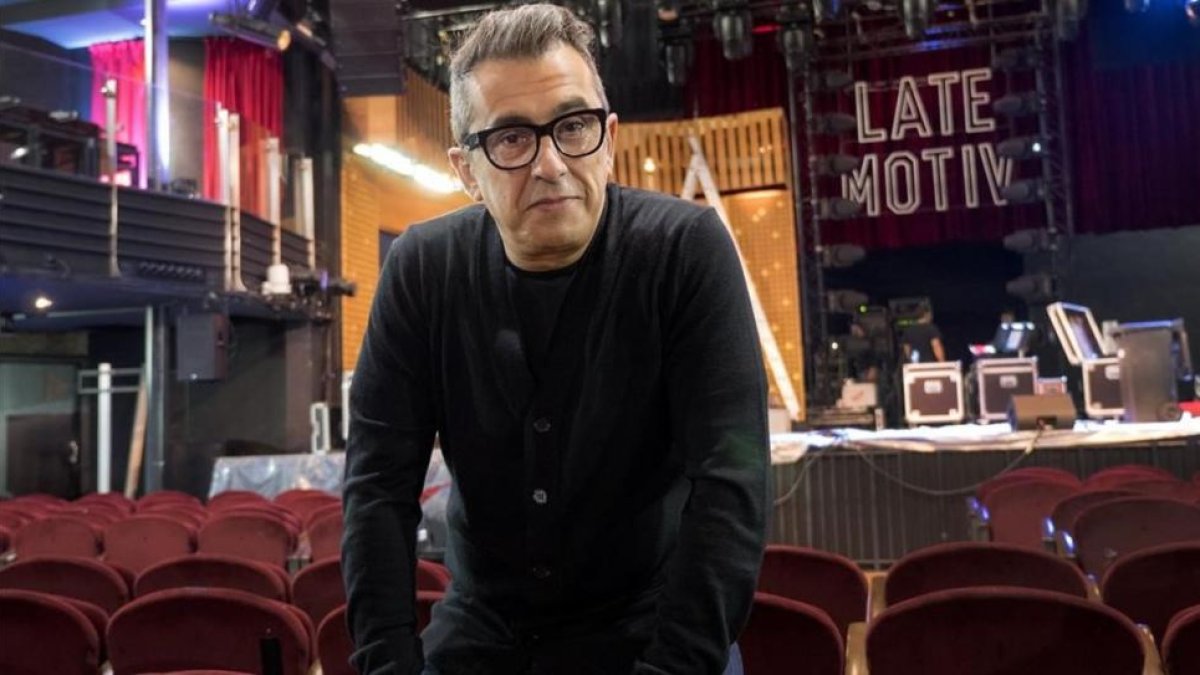 Andreu Buenafuente, en la sala Barts de Barcelona.-RICARD FADRIQUE