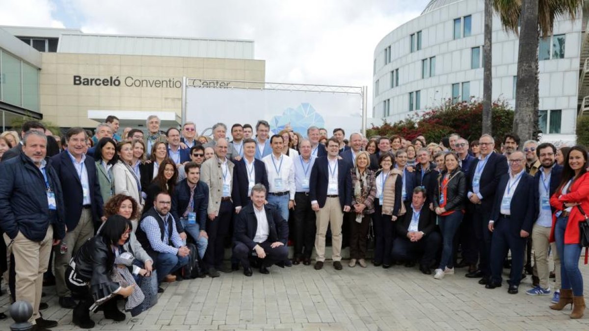 Delegación de Castilla y León en la Convención del Partido Popular en Sevilla.-ICAL