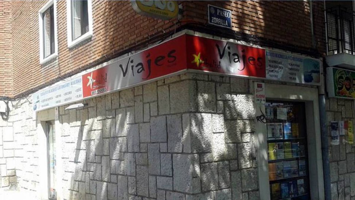 Fachada de la Agencia de Viajes Vivolid-Ical