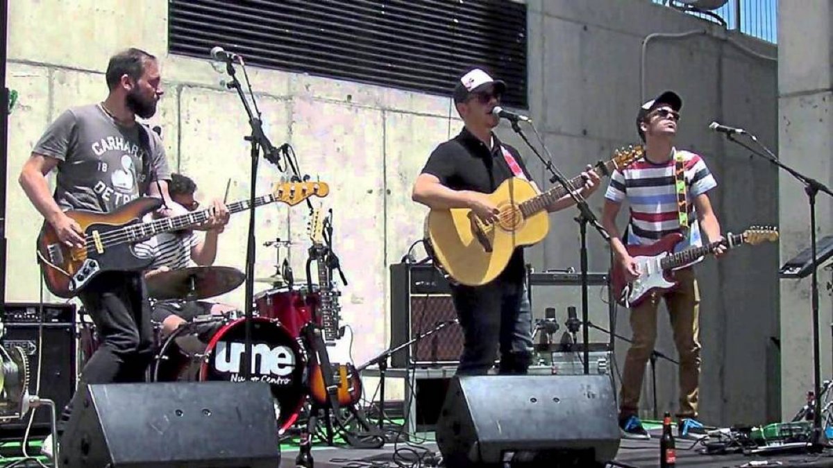 El grupo Luis Brea y el Miedo abrirá los conciertos en la Plaza Mayor.-E.M