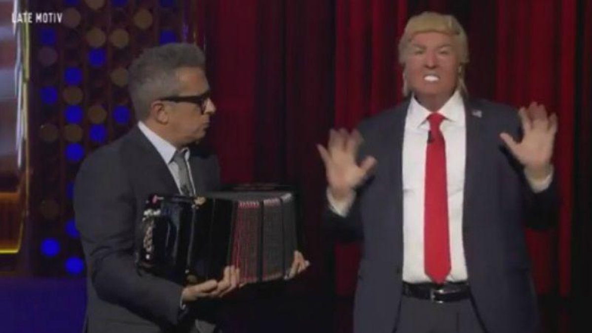 Andreu Buenfuente y la parodia de Donald Trump.-LATE MOTIV