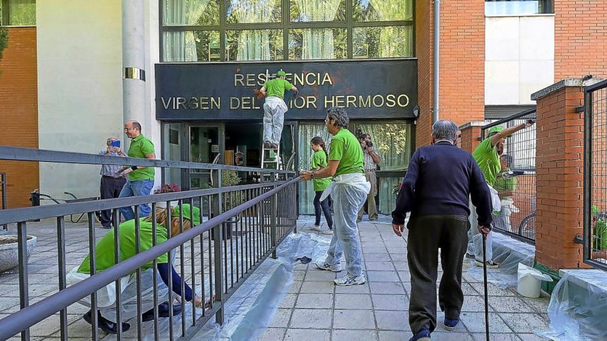 Residencia de Mayores en la localidad vallisoletana de Campaspero.-ICAL