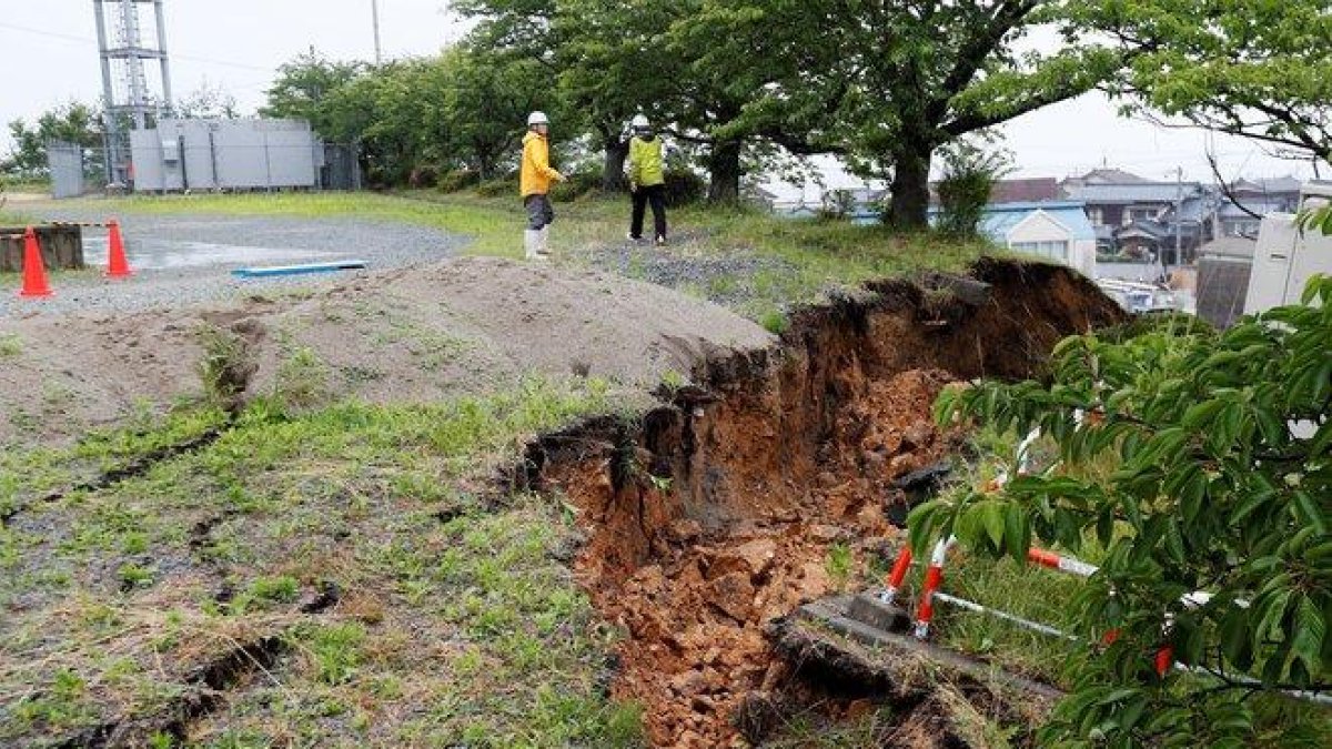 Daños ocasionados por el terremoto de magnitud 6,7 en Japón.-EFE / EPA