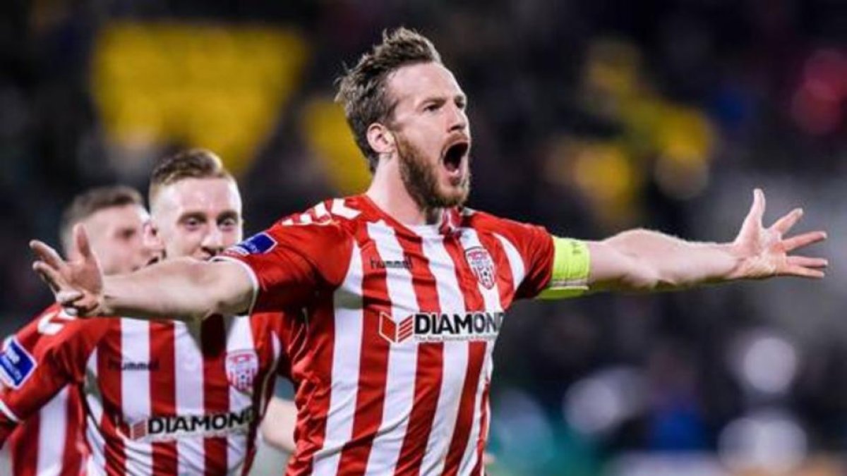 Ryan McBride, el capitán del Derry City que ha sido hallado muerto.-