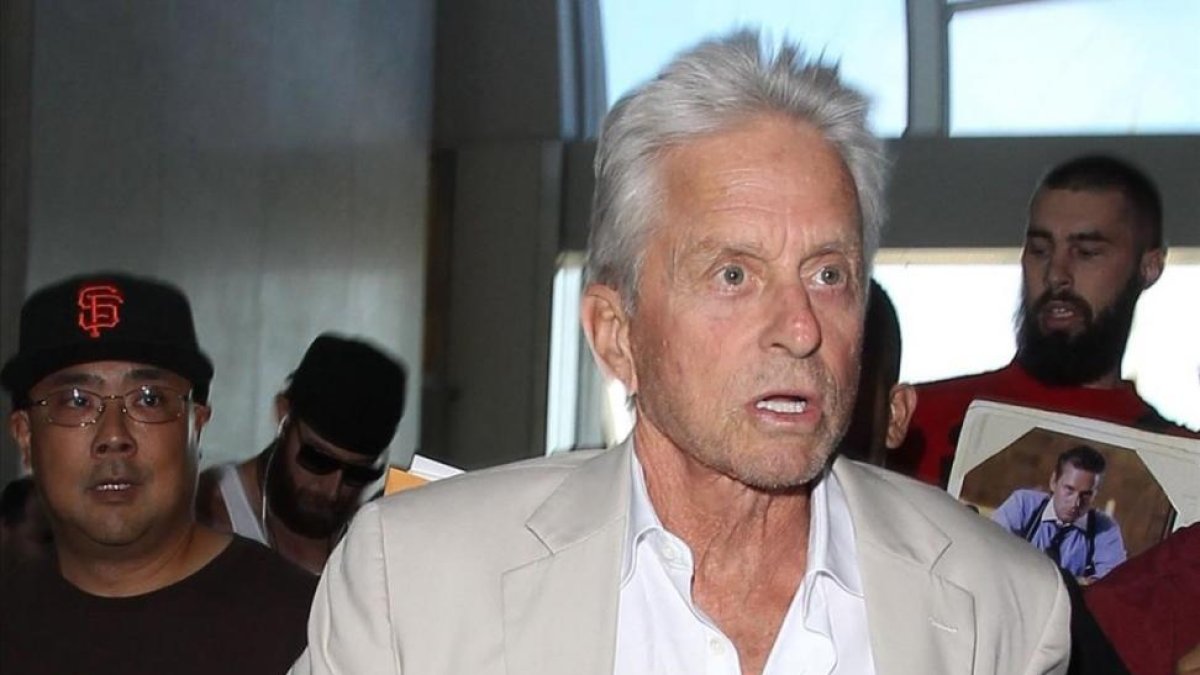 Una imagen de archivo del actor Michael Douglas.-