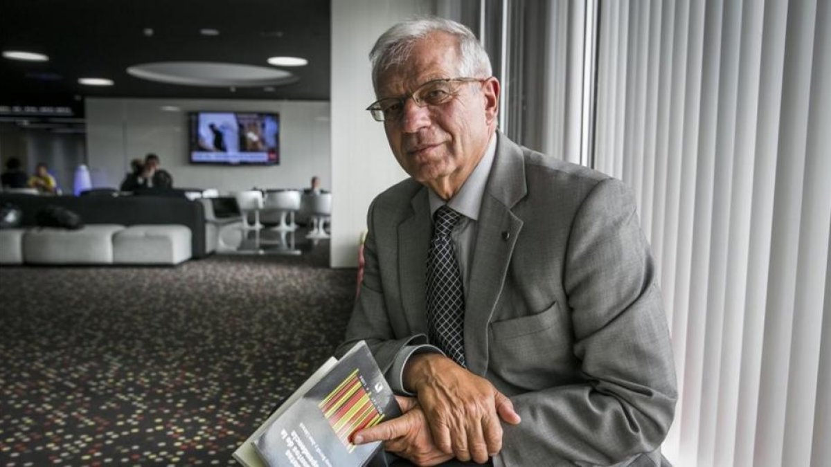 El expresidente del Parlamento Europeo Josep Borrell.-OAN PUIG