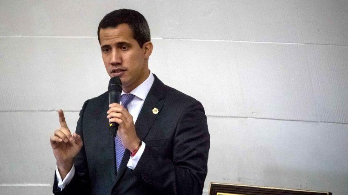 El jefe del Parlamento de Venezuela, Juan Guaidó.-EFE