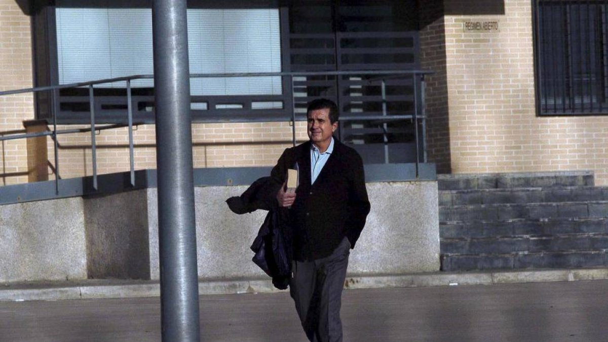 Jaume Matas abandona el Centro Penitenciario de Segovia-Efe