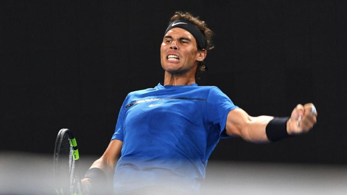 Rafael Nadal, esta semana.-AFP