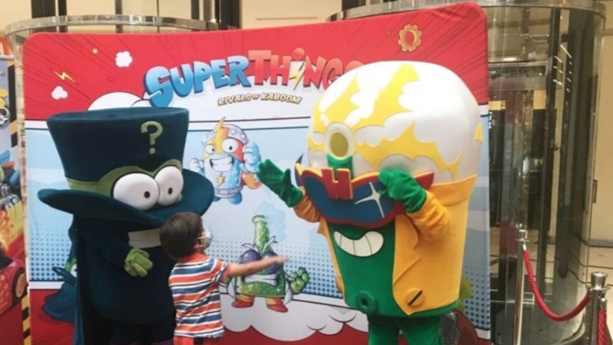 Actividad infantil en el CC Vallsur. / E.M.