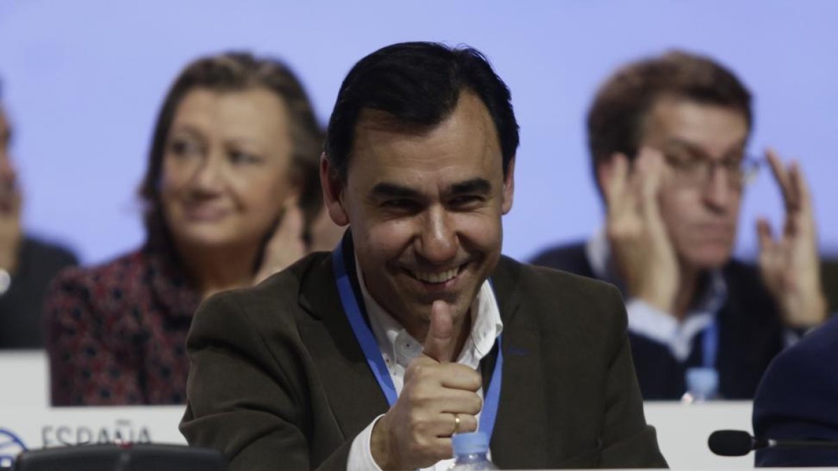 Fernando Martínez Maíllo, en un momento del congreso del PP-HEREDIA