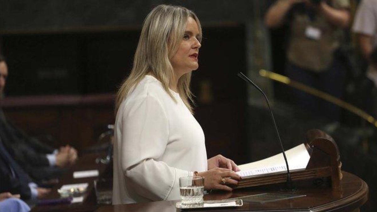 Mari Mar Blanco de la Fundación de Víctimas del Terrorismo.-DAVID CASTRO