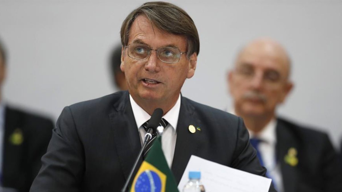 Jair Bolsonaro, presidente de Brasil.-